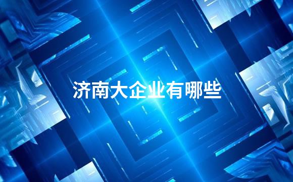 济南大企业有哪些