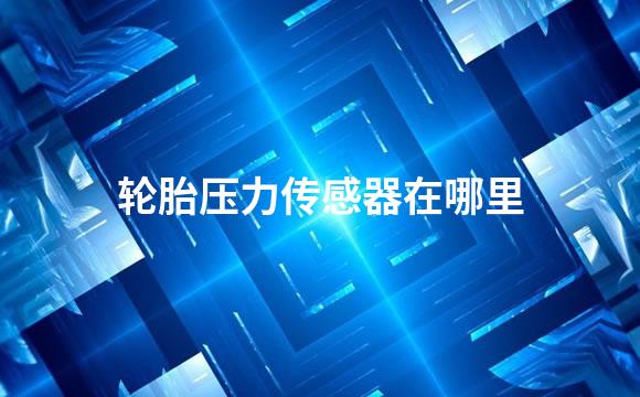 轮胎压力传感器在哪里