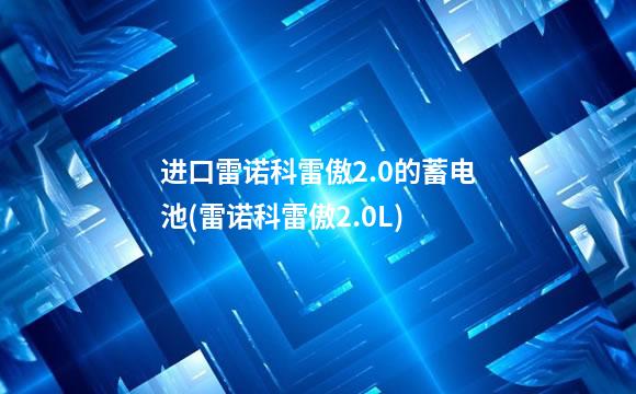 进口雷诺科雷傲2.0的蓄电池(雷诺科雷傲2.0L)