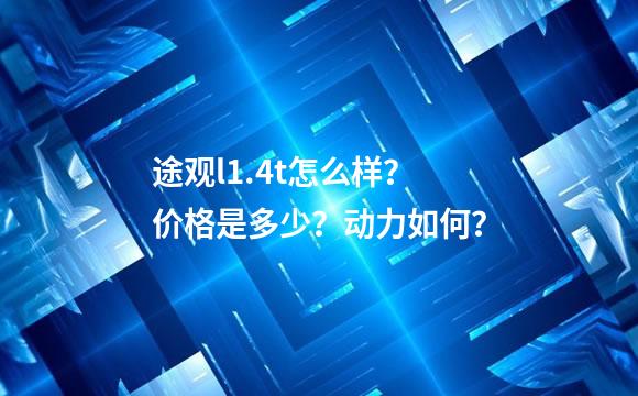 途观l1.4t怎么样？价格是多少？动力如何？