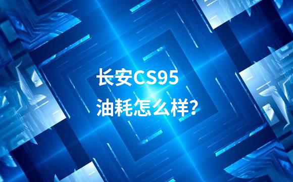 长安CS95油耗怎么样？